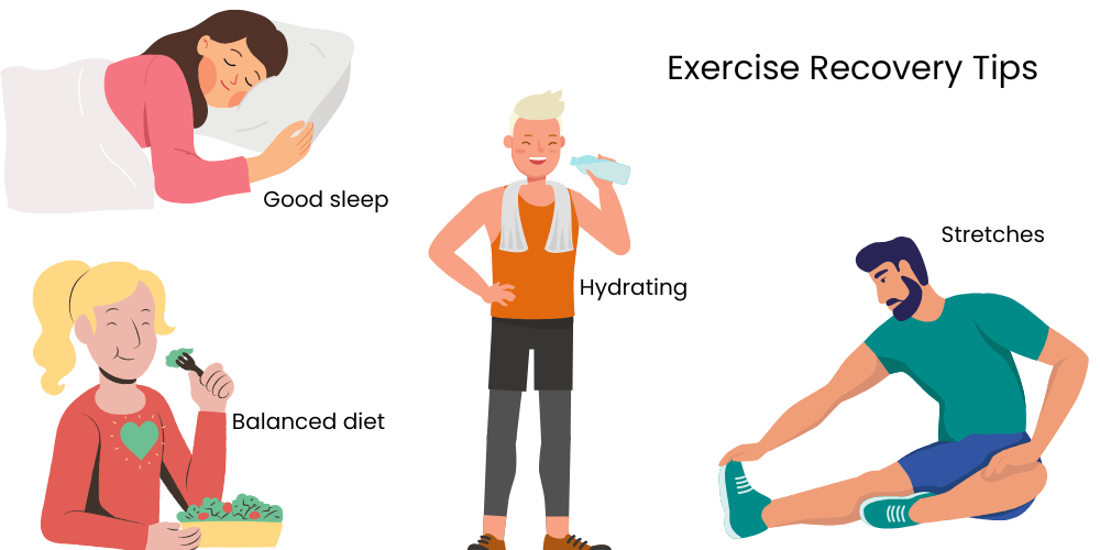 Exercise recovery tips
